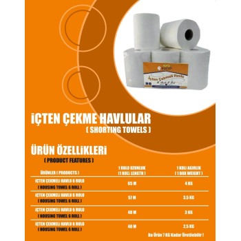 İÇTEN ÇEKMELİ HAVLU 