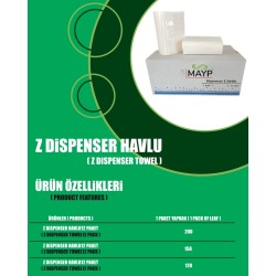 Z KATLI DİSPENSER HAVLU 