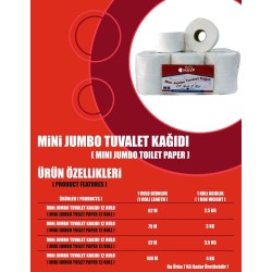 MAYP MİNİ JUMBO WC KAĞIDI 12'Lİ